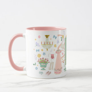 Taza Una bola en Crown Inn Mug (Rosa)