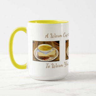 Taza Una Bonita Mug De 15 oz Por Sopa
