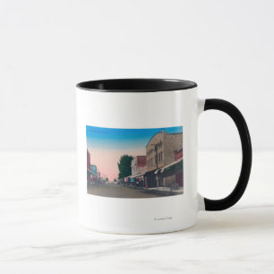 Taza Una calle SceneLemoore, CA