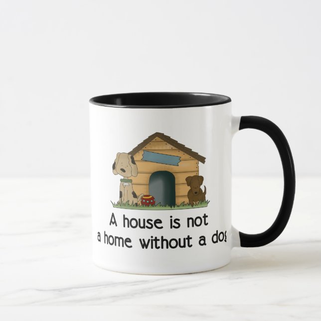 Taza Una casa no es un hogar sin un cerdo (Derecha)
