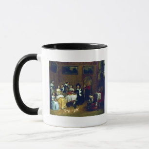 Taza Una cena noble de la familia