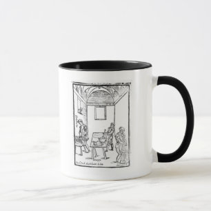 Taza Una cocina medieval