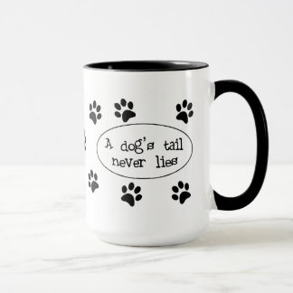 Taza Una cola de perro