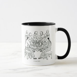 Taza Una comida amistosa