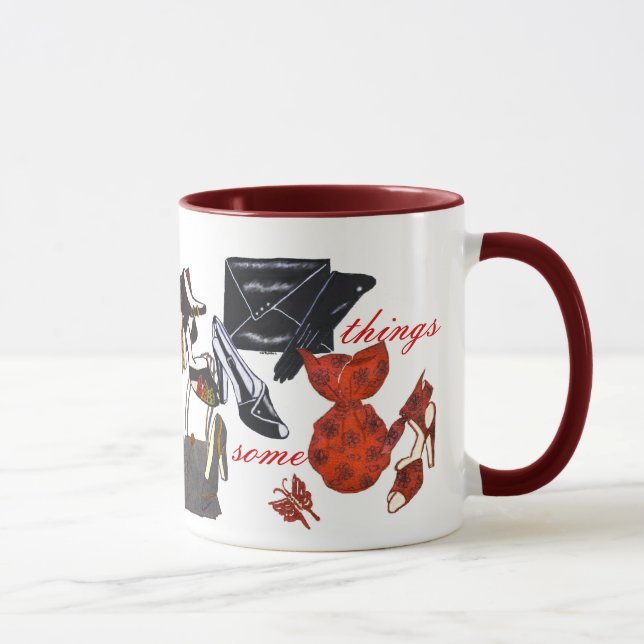 Taza ¡una dama necesita cosas! (Derecha)