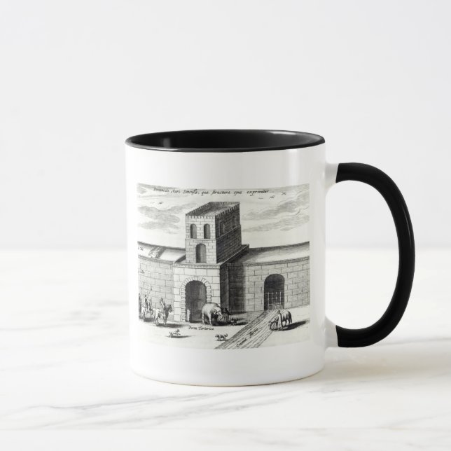 Taza Una entrada en la Gran Muralla (Derecha)