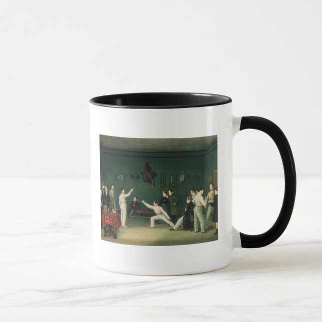 Taza Una escena de cercado, 1827 (Derecha)