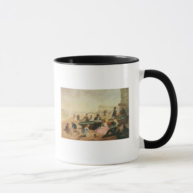 Taza Una escena de la playa (Derecha)