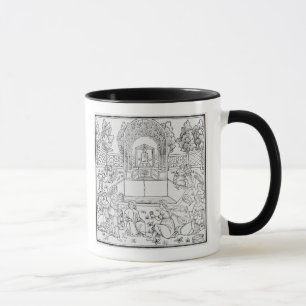 Taza Una escena del Decameron