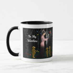 Taza Una historia romántica del Día de San Valentín