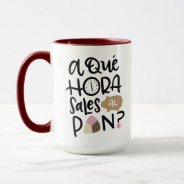 Taza ¿Una Hora vendiendo Al Pan?