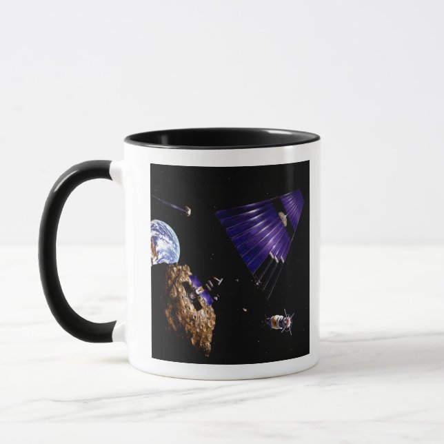 Taza Una misión minera de asteroides (Izquierda)