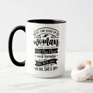 Taza Una mujer como el café