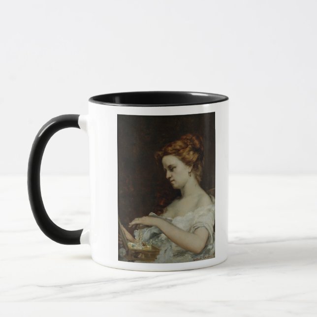 Taza Una mujer con la joyería, 1867 (Izquierda)
