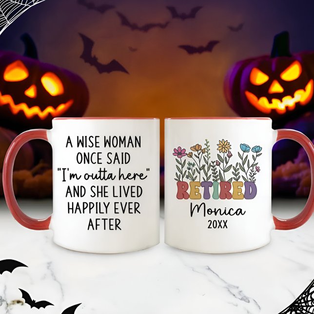 Taza Una mujer sabia alguna vez dijo regalo para una pr (Subido por el creador)