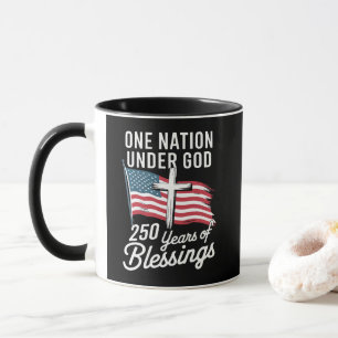 Taza Una Nación Bajo Dios 250 Años