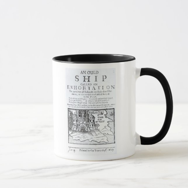 Taza Una nave de Ould llamada un Exhortation (Derecha)