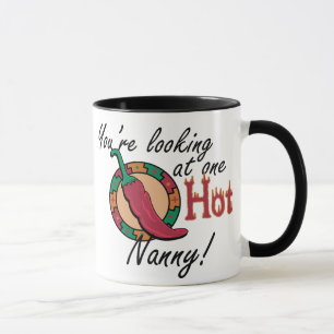 Taza Una niñera caliente