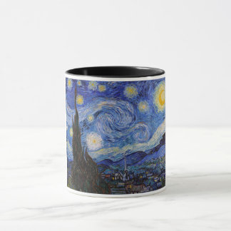 Taza Una noche estrellada: Saint Remy por Vincent Van G