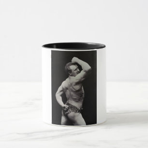 Taza Una nueva pose de los hombres fuertes Eugen Sandow