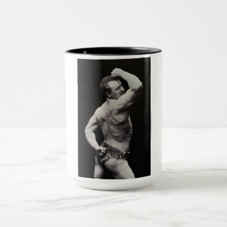 Taza Una nueva postura de los hombres fuertes: la const