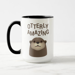 Taza Una nutria graciosa totalmente asombrosa