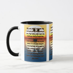 Taza Una Oración Por La Reprueba De La Mug De Dos Tonos