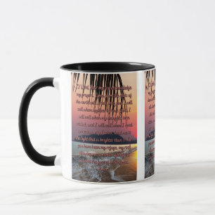 Taza Una Oración Por Vivir De Fe En La Mug De Dos Tonos