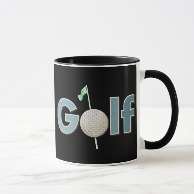 Taza Una palabra: Golf (Derecha)