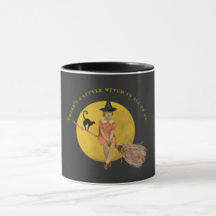 Taza Una Pequeña Bruja En Todos Los Halloween De Ee.Uu.