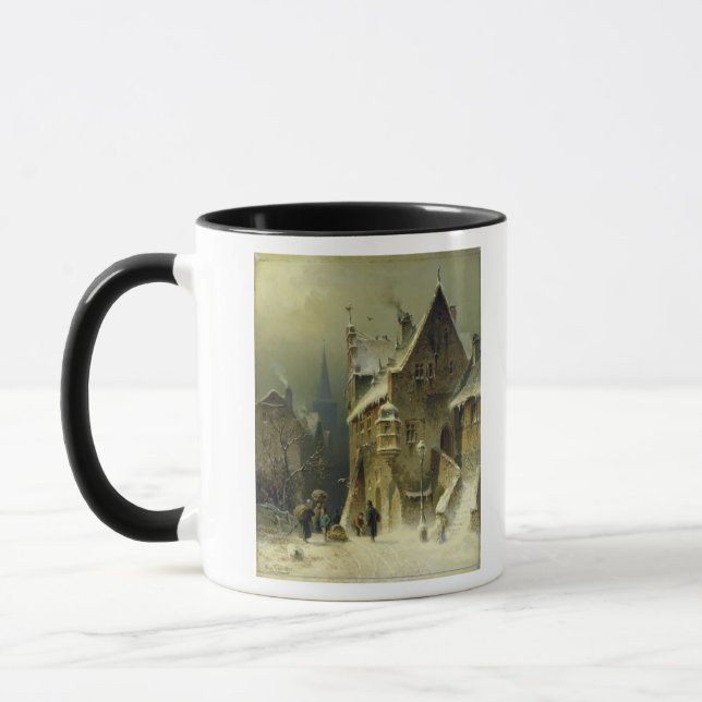 Taza Una pequeña ciudad en el Rin (Izquierda)
