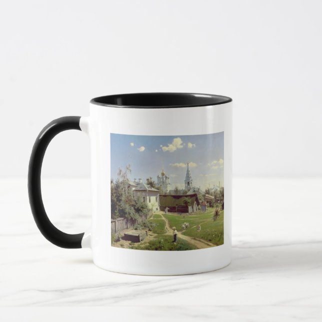 Taza Una pequeña yarda en Moscú, 1878 (Izquierda)