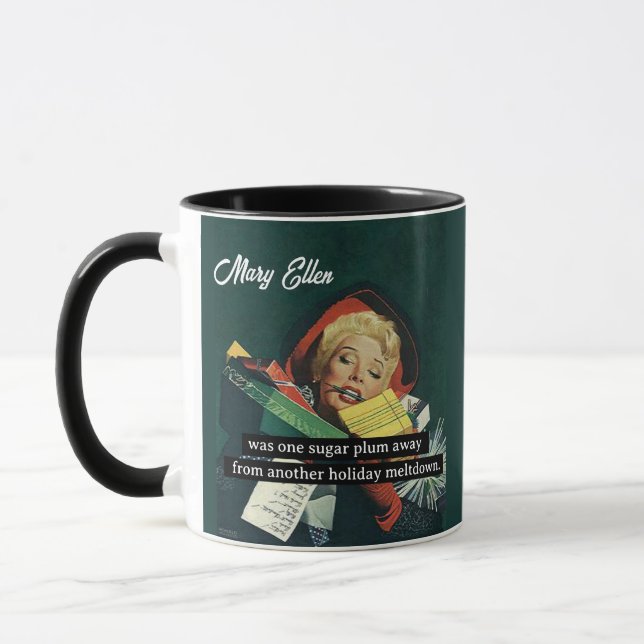 Taza Una Pluma De Azúcar Lejos De Otra Caída De Las Vac (Izquierda)