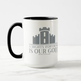 Taza Una poderosa fortaleza es nuestro Dios
