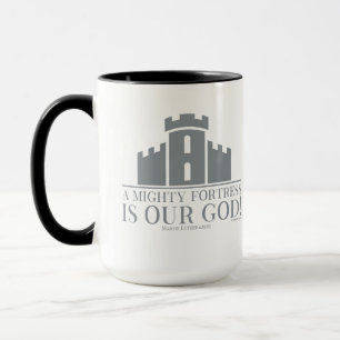Taza Una poderosa fortaleza es nuestro Dios