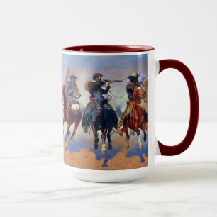 Taza Una rociada para la madera, Federico Remington