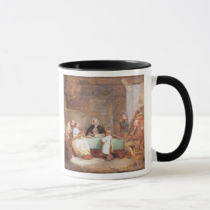 Taza Una tarde musical (aceite en lona) 2