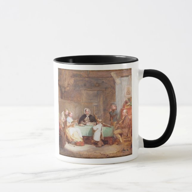 Taza Una tarde musical (aceite en lona) 2 (Derecha)