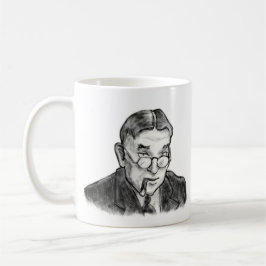 Taza Una tinta bosquejó al Wretch: H.L. Mencken