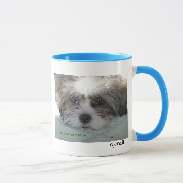 TAZA UNA TRISTE BARRA DE PUPPY (Derecha)
