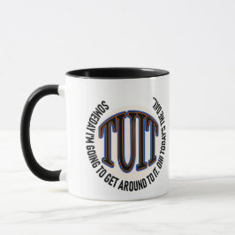 Taza UNA TUIT redonda