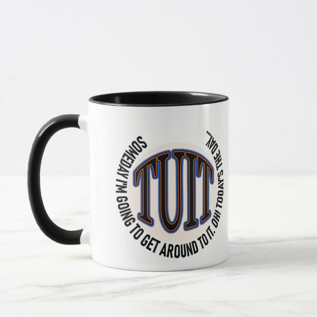 Taza UNA TUIT redonda (Izquierda)