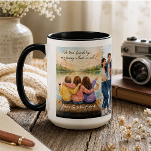 Taza Una verdadera amistad Día de la Amistad Inspir