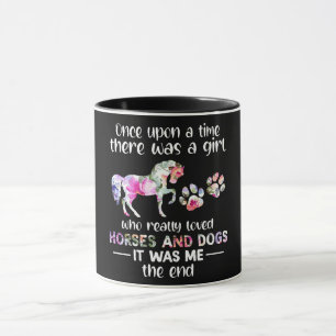 Taza Una Vez Había Un Chica Que Amaba El Caballo