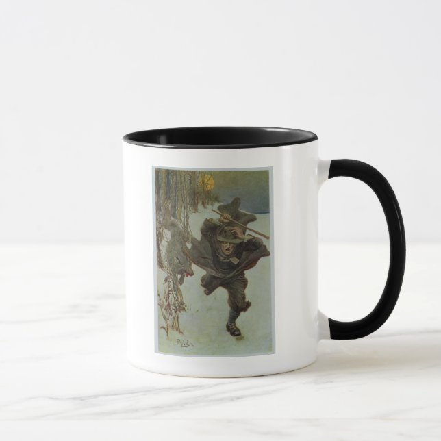 Taza Una vez que persiguió al doctor Wilkinson (Derecha)