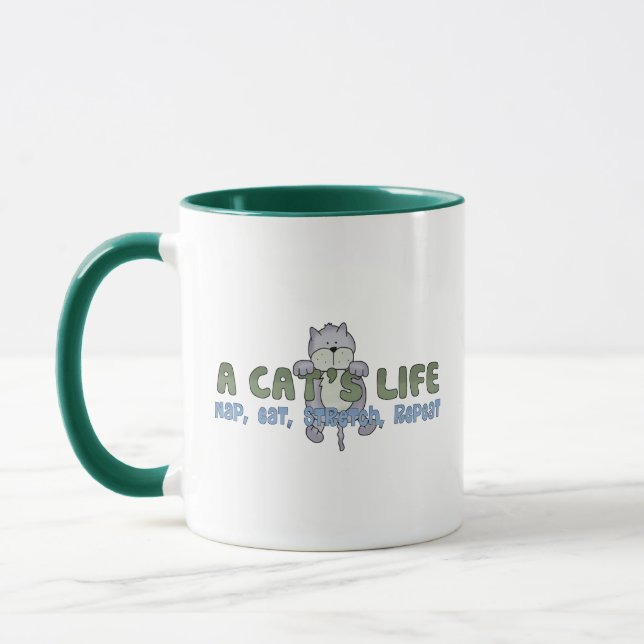 Taza Una vida de gatos (Izquierda)
