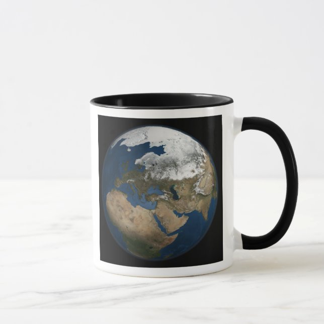 Taza Una visión global de Europa y Escandinavia (Derecha)