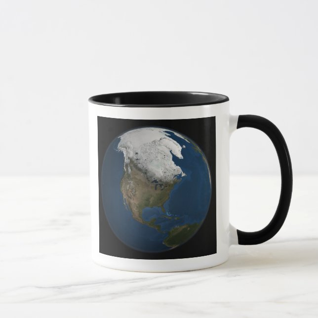 Taza Una visión global sobre América del Norte (Derecha)