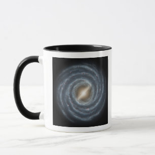 Taza Una vista de nuestra propia galaxia de la vía