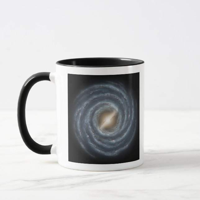 Taza Una vista de nuestra propia Galaxia Vía Láctea (Izquierda)